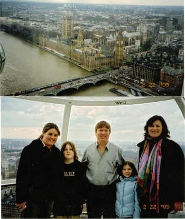 Views from the london eye 2004