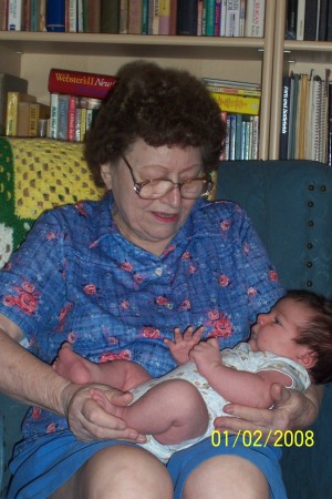 Great Grandma and Zach