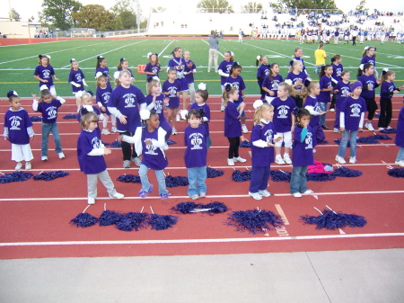 Future Topeka West Cheerleaders - Homecoming '07