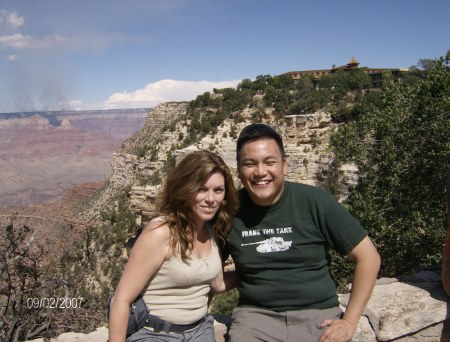 camping at the grand canyon labor day weekend 2007