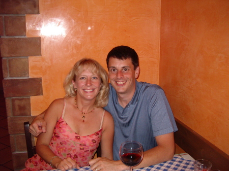 me & my husband - summer 2005