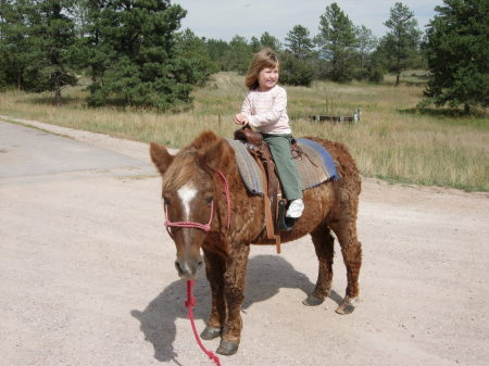 Ride, cowgirl, ride!