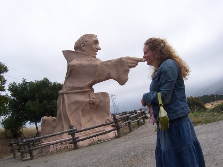 Nose picking on the CA coast