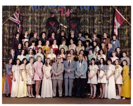 VPS Grade 8 Graduation  1974