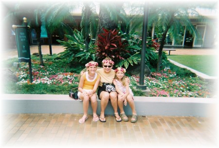 My girls and I in Hawaii