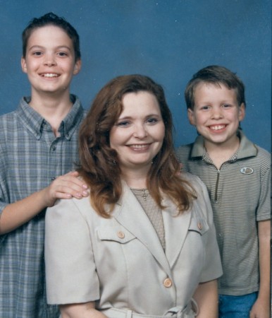Daughter Jan, with Tyler and Matthew