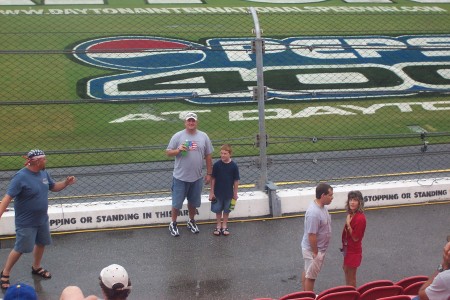 Me and son Chris Jr in Daytona