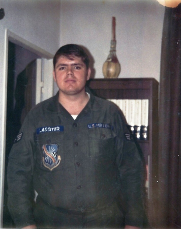 At my apartment In Spain 1970