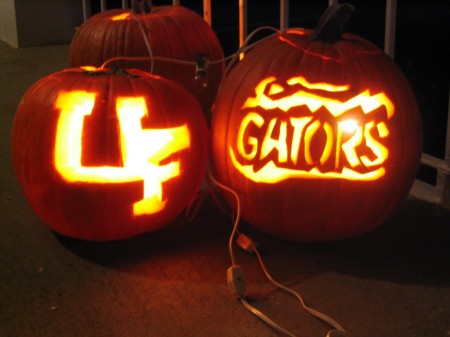 Halloween pumpkins 2005