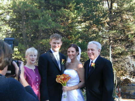 Daughter Karen & Son in Law Scott Hampel Wedding-10/04