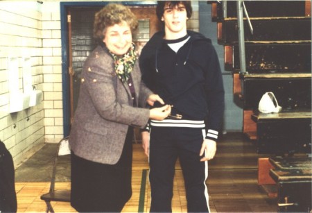 High School wreslting photo (c. 1982)