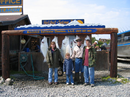 Halibut Fishing, Kenai, Alaska 2004