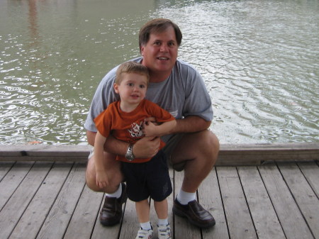 Bill and grandson, Chase