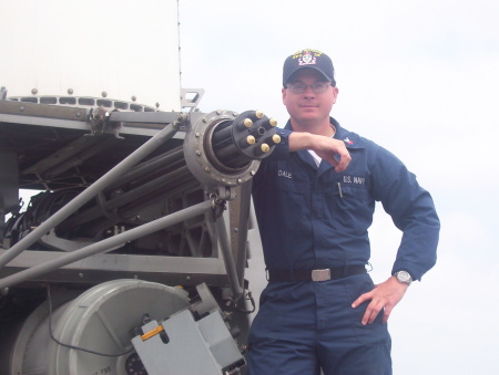 Me and My CIWS gun mount in 2004