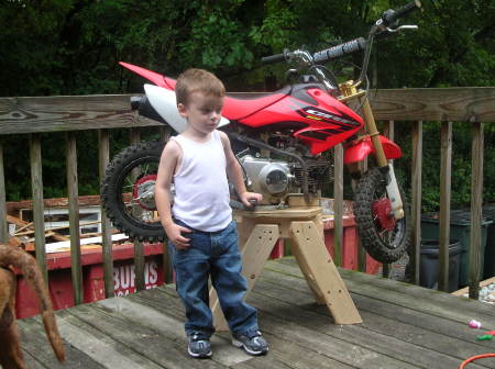 G'S FIRST DIRTBIKE