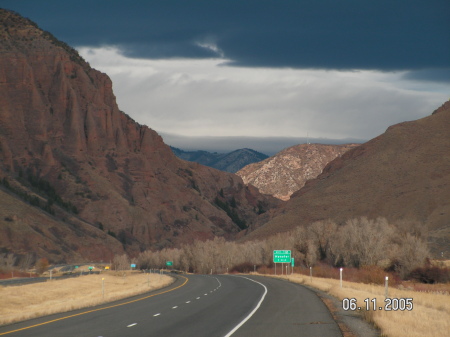 I84 Westbound near Milemarker 114 SE of Ogden, UT