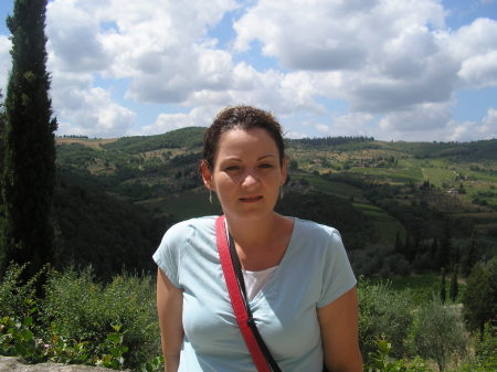Me in the Tuscan country side June 07