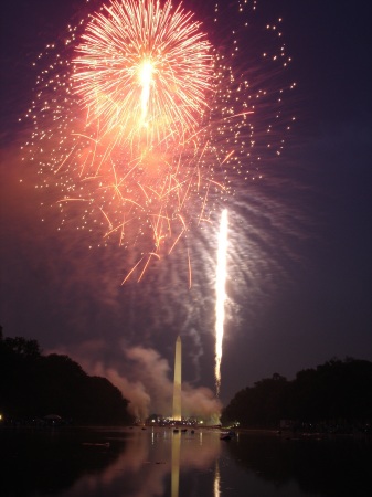 Washington DC fireworks, 4 July 2006