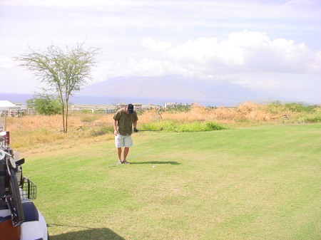 Taking my first mulligan in Maui