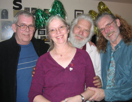 (l-r) Tom Skau, Sue Skau, Bill Skau and Jim Skau Feb 25 2006