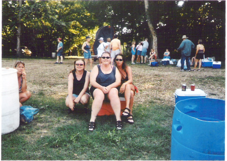 RIVER TRIP...TIFF, DONNA, AND ME