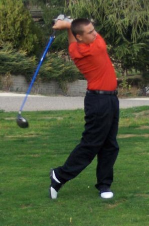 Joe-my son, age 16, Varsity Golf