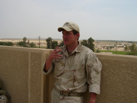 taking a Break - Iraq 2004