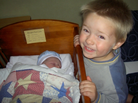 Logan Gregor & Baby Alex Gregor