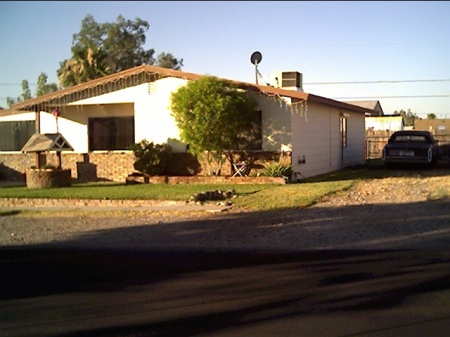 Our  humble home in the Mojave Desert