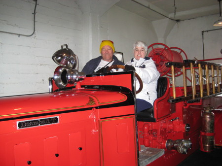 restored fire truck