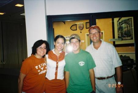 2004 - University of Texas Football Game - Family Picture
