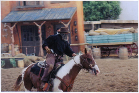 Me - as Diamond D St. Leon in Rangers and Outlaws