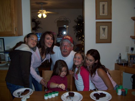 My husband and our 5 granddaughters