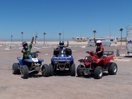Quading in Rocky Point Mexico,4 hours away,FUN!!!!