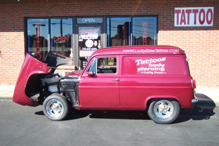 my shop and hotrod