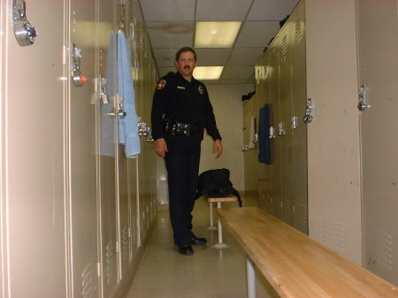 The Locker room of the PD