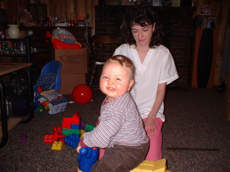 Corey and mom