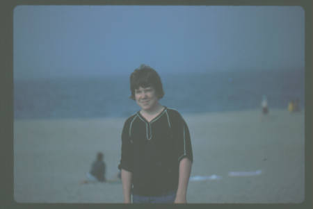 Chris at Hampton Beach (while still in High School)