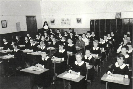 Class Photo, Holy Cross School