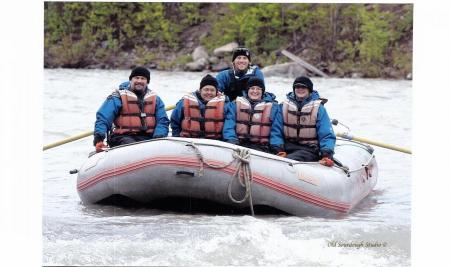 Rafting in Denali