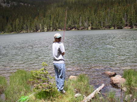 Me fishing