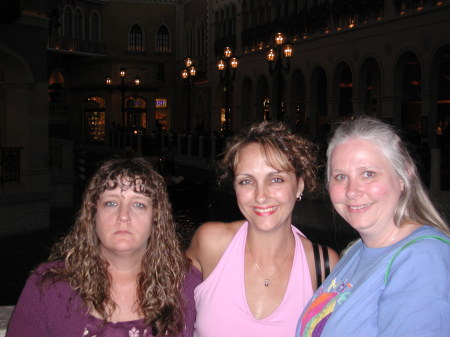 my husbands sis &her friend and i in vegas