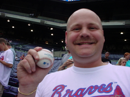 me at a braves game