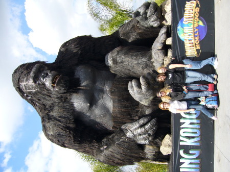 Me and the girls at univeral studios