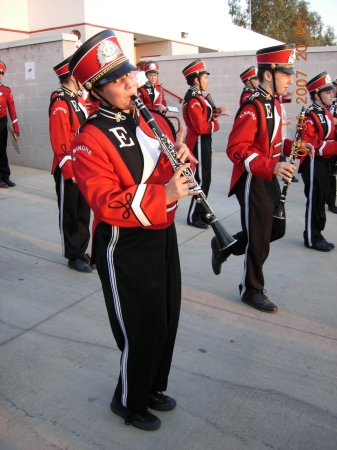 My baby is a band geek