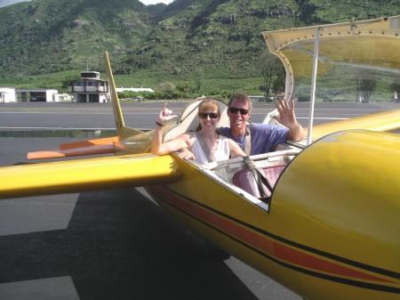 Glider excursion over Oahu