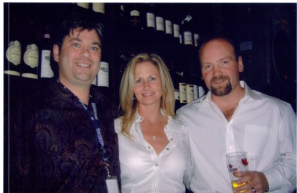 Gregg with Wendel and wife