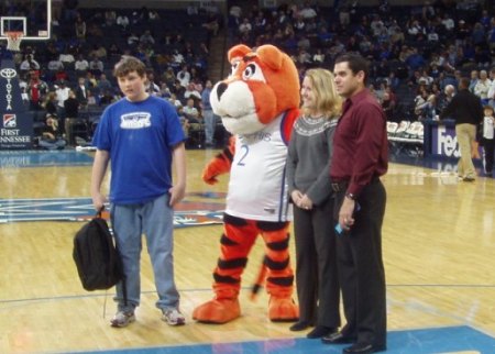 Josh at the U of M game