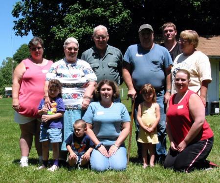 My Family---- At The Tennant Reunion in 2004