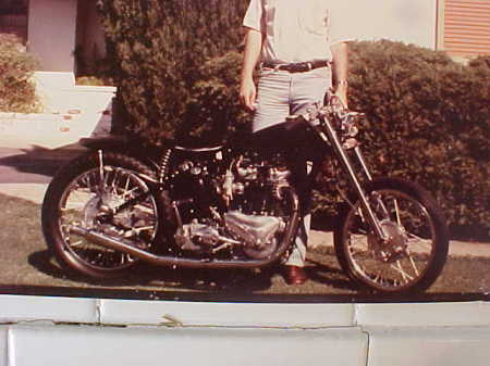 My 1950 Triumph 650 Thunderbird Motorcycle